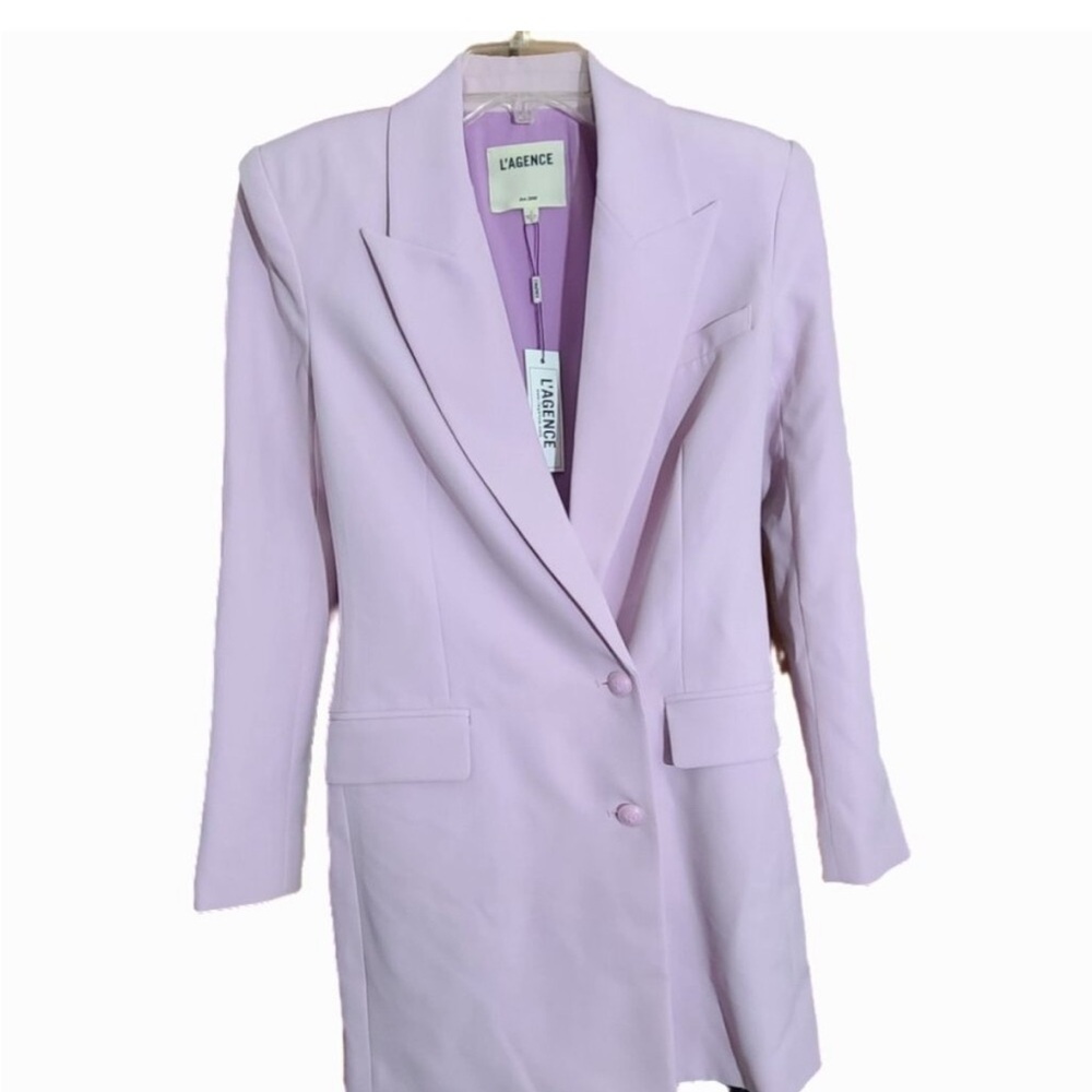 L'AGENCE Women's Soft Purple Blazer